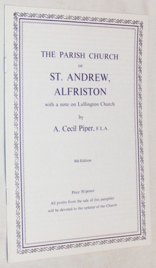Image for The Parish Church of St Andrew, Alfriston, and a note on Lullington Church