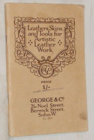Leather Skins and Tools for Artistic Leather Work Image for Leather Skins and Tools for Artistic Leather Work