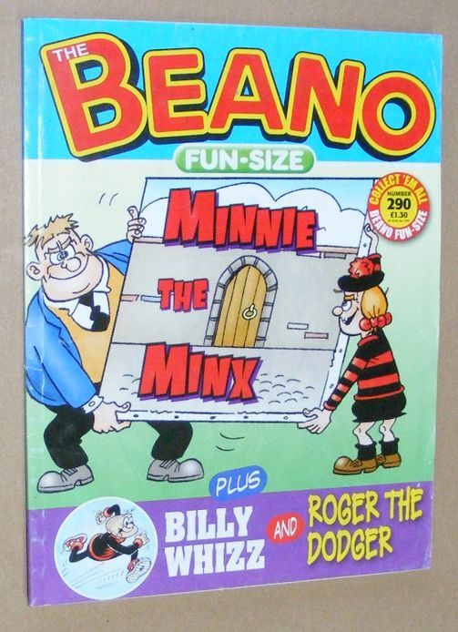 Image for Fun-Size Beano No.290: Minnie the Minx in 'Silly Stage!', Billy Whizz & Roger the Dodger