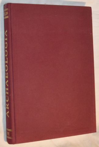Image for Archaeologia or Miscellaneous Tracts Relating to Antiquity, volume CIX