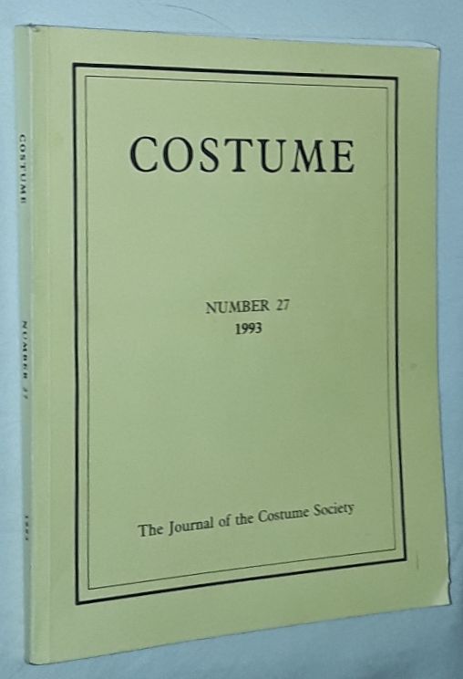 Image for Costume: the Journal of the Costume Society. No 27 1993