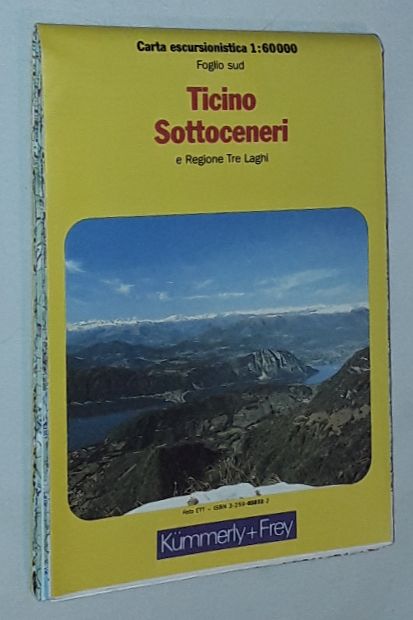 Image for Tessin, Sottoceneri und Oberitalienische Seen, Wanderkarte 1:60000 Blatt Süd