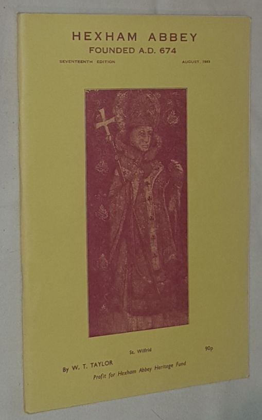 Image for Hexham Abbey, founded A.D. 674