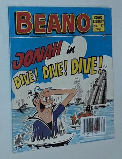 Image for Beano Comic Library No.187: Jonah in Dive! Dive! Dive!