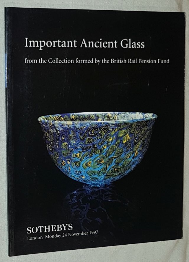 Image for Important Ancient Glass from the collection formed by the British Rail Pension Fund. Sotheby's, 24th November 1997