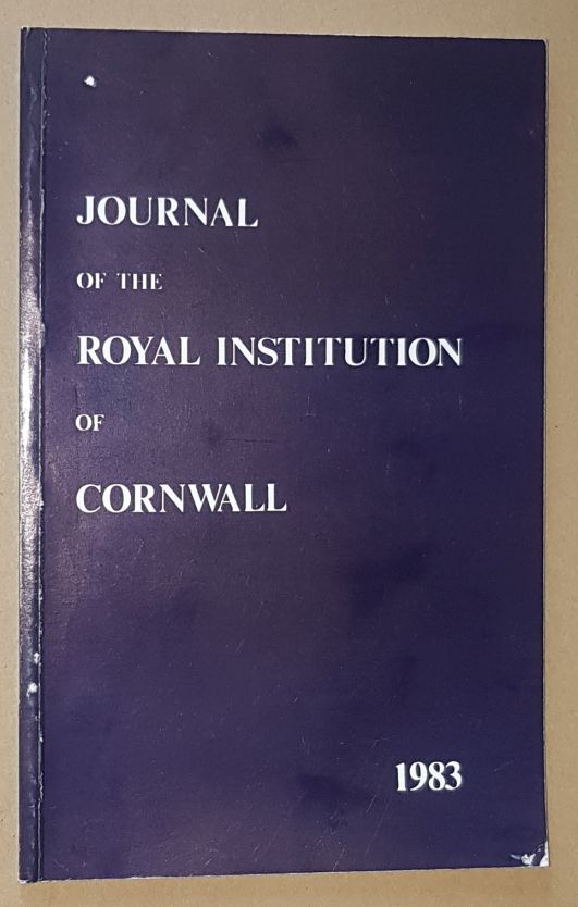 Image for Journal of the Royal Institution of Cornwall 1983, New Series Volume IX, Part 2