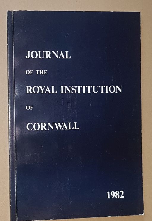 Image for Journal of the Royal Institution of Cornwall 1982, New Series Volume IX, Part 1