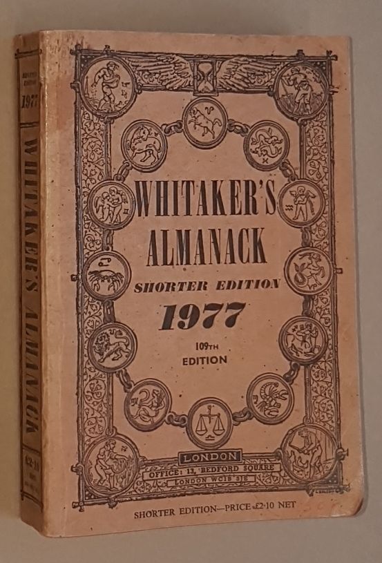 Image for An Almanack for the Year of Our Lord 1977. Shorter Edition, 109th Edition