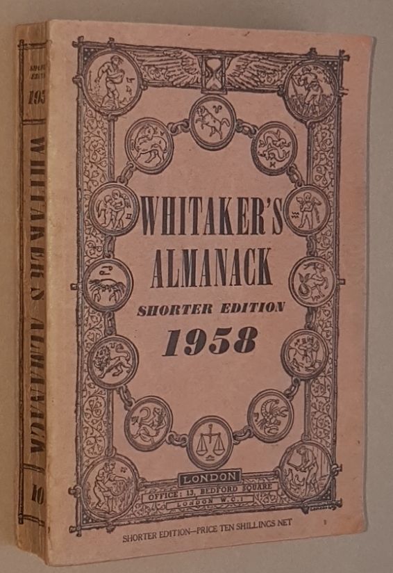 Image for An Almanack for the Year of Our Lord 1958. Shorter Edition