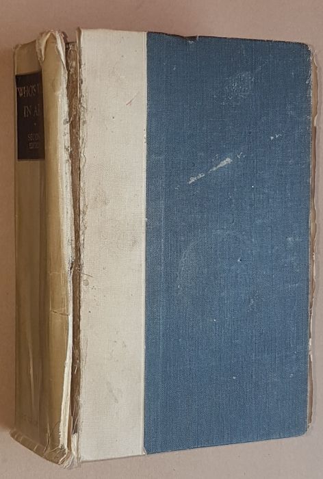 Image for Who's Who in Art: a series of alphabetically arranged biographies of the leading men and women in the world of art today (artists, collectors, critics, and curators). Second Edition 1929