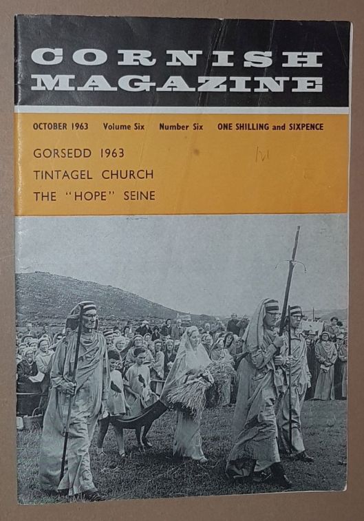 Image for Cornish Magazine, October 1963, Volume Six Number Six