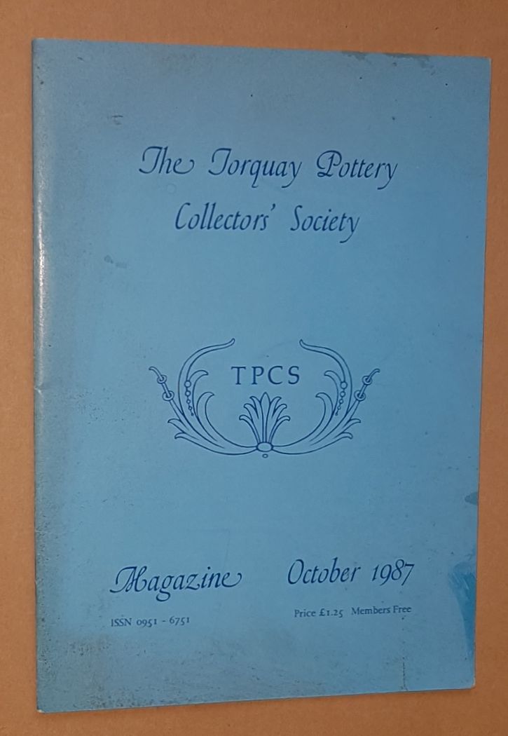 Image for The Torquay Pottery Collectors' Society Magazine October 1987