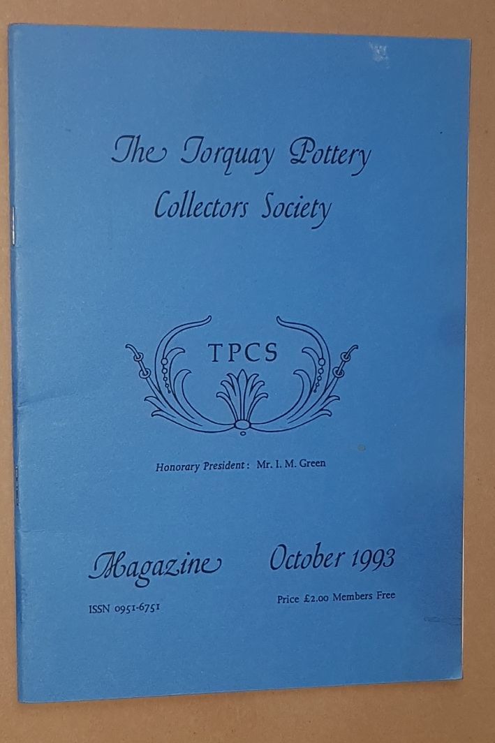 Image for The Torquay Pottery Collectors' Society Magazine October 1993