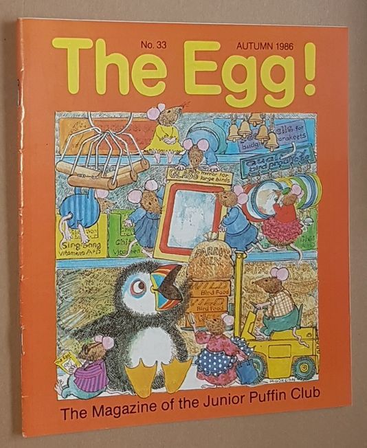 Image for The Egg No.33 Autumn 1986: the Magazine of the Junior Puffin Club