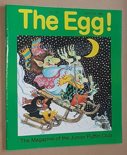 Image for The Egg No.34 Winter 1986: the Magazine of the Junior Puffin Club