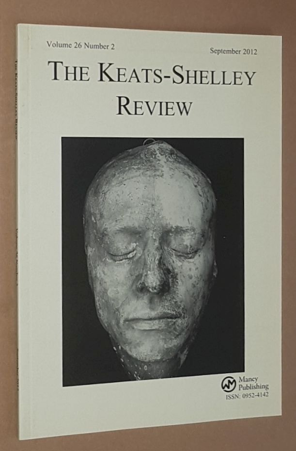 Image for The Keats-Shelley Review. Vol.26 No.2, September 2012