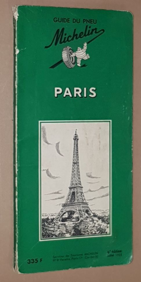 Image for Paris: Guide du Pneu Michelin. 6e édition, Juillet 1955