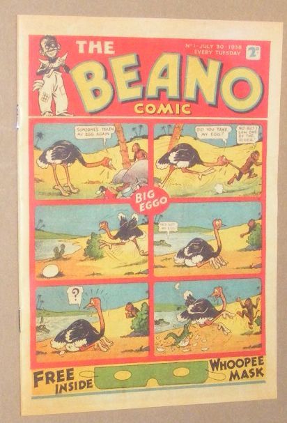 Image for 65 Golden Years of the Beano: a unique, complete and to-scale reproduction of the first edition of Britain's favourite comic