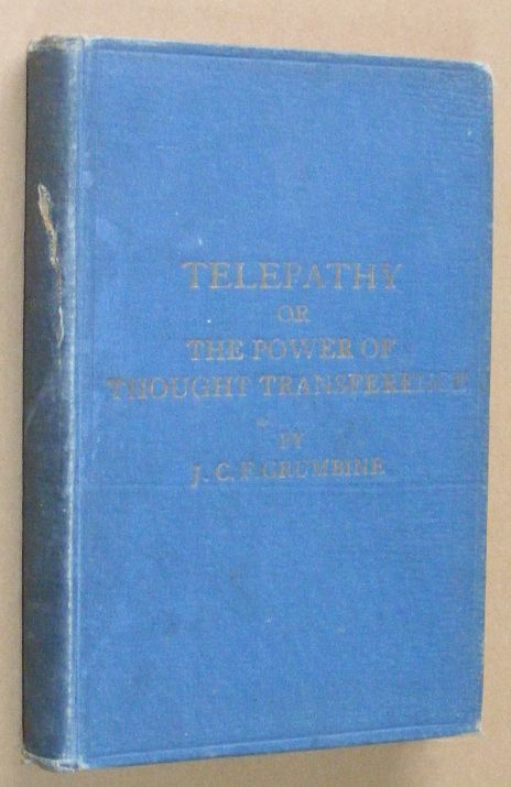 Image for Telepathy, or the science of thought transference