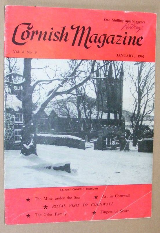 Image for Cornish Magazine Vol.4 No.9 January 1962