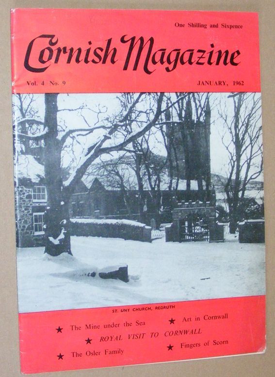 Image for Cornish Magazine Vol.4 No.9 January 1962