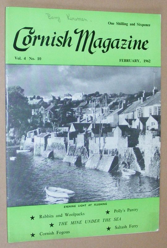 Image for Cornish Magazine Vol.4 No10 February 1962