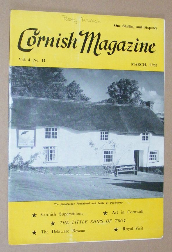Image for Cornish Magazine Vol.4 No11 March 1962