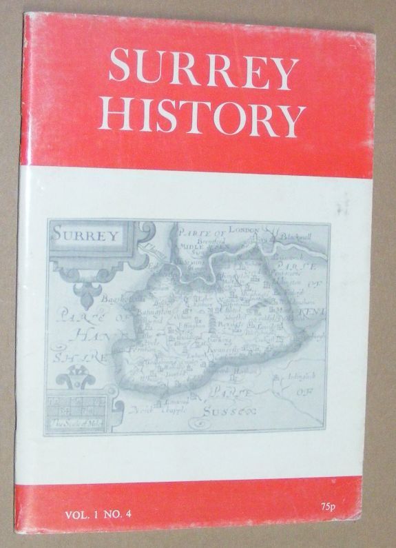 Image for Surrey History Volume 1, no.4