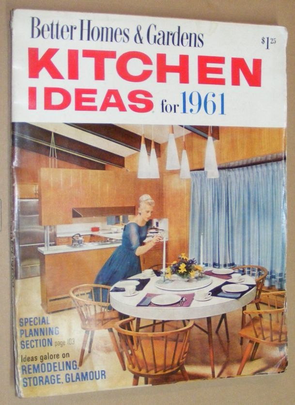 Image for Better Homes & Gardens Kitchen Ideas for 1961