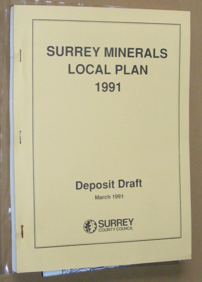 Image for The Surrey Minerals Local Plan 1991 Deposit Draft