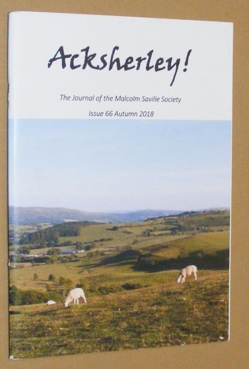 Image for Acksherley! 66, Autumn 2018: the Journal of the Malcolm Saville Society