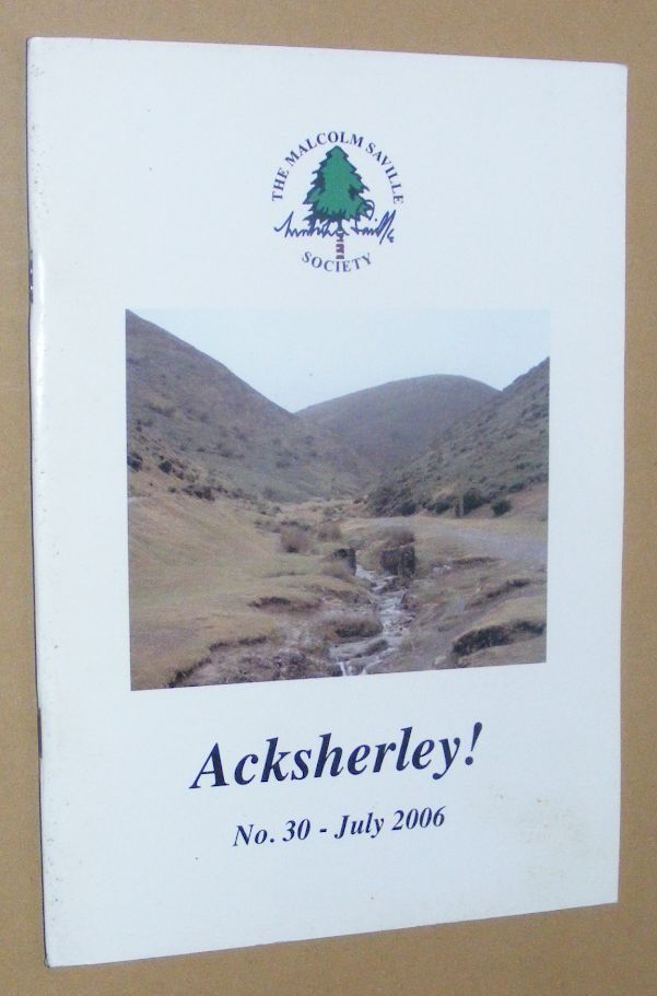 Image for Acksherley! 30, July2006: the Journal of the Malcolm Saville Society