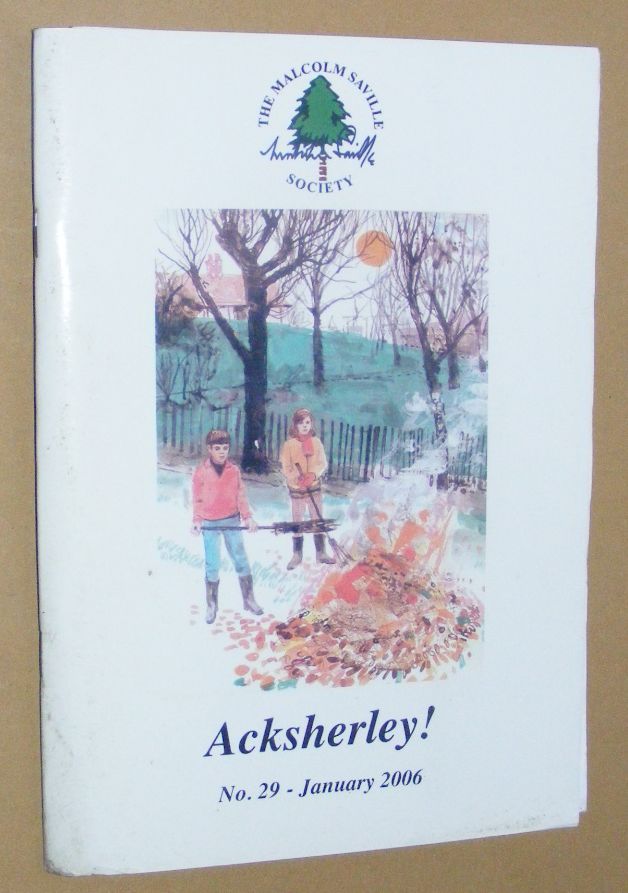 Image for Acksherley! 29, January 2006: the Journal of the Malcolm Saville Society