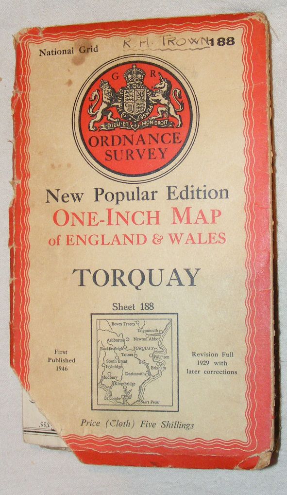 Image for Torquay: One-inch Map of England & Wales Sheet 188, New Popular Edition